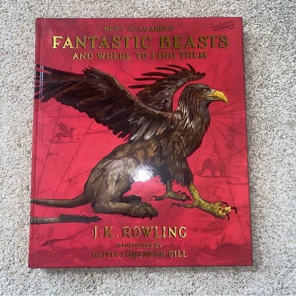 Hardback Fantastic Beasts And Where To Find Them coffee table book - Picture 7 of 7